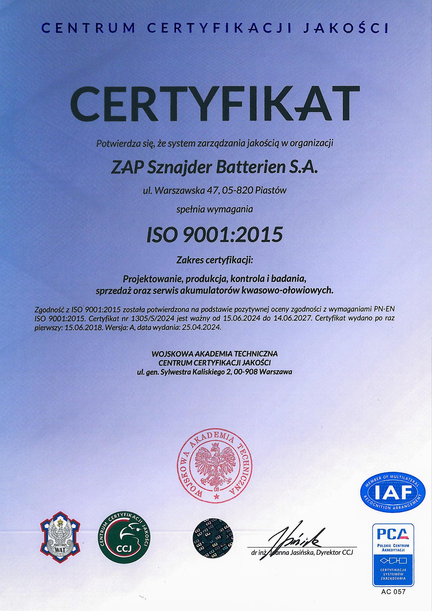 ISO 9001